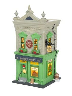 Department 56 Christmas in the City Romero's Bakery BRAND NEW #6009752